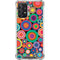Psychedelic Circles Galaxy A72 5G Clear Case